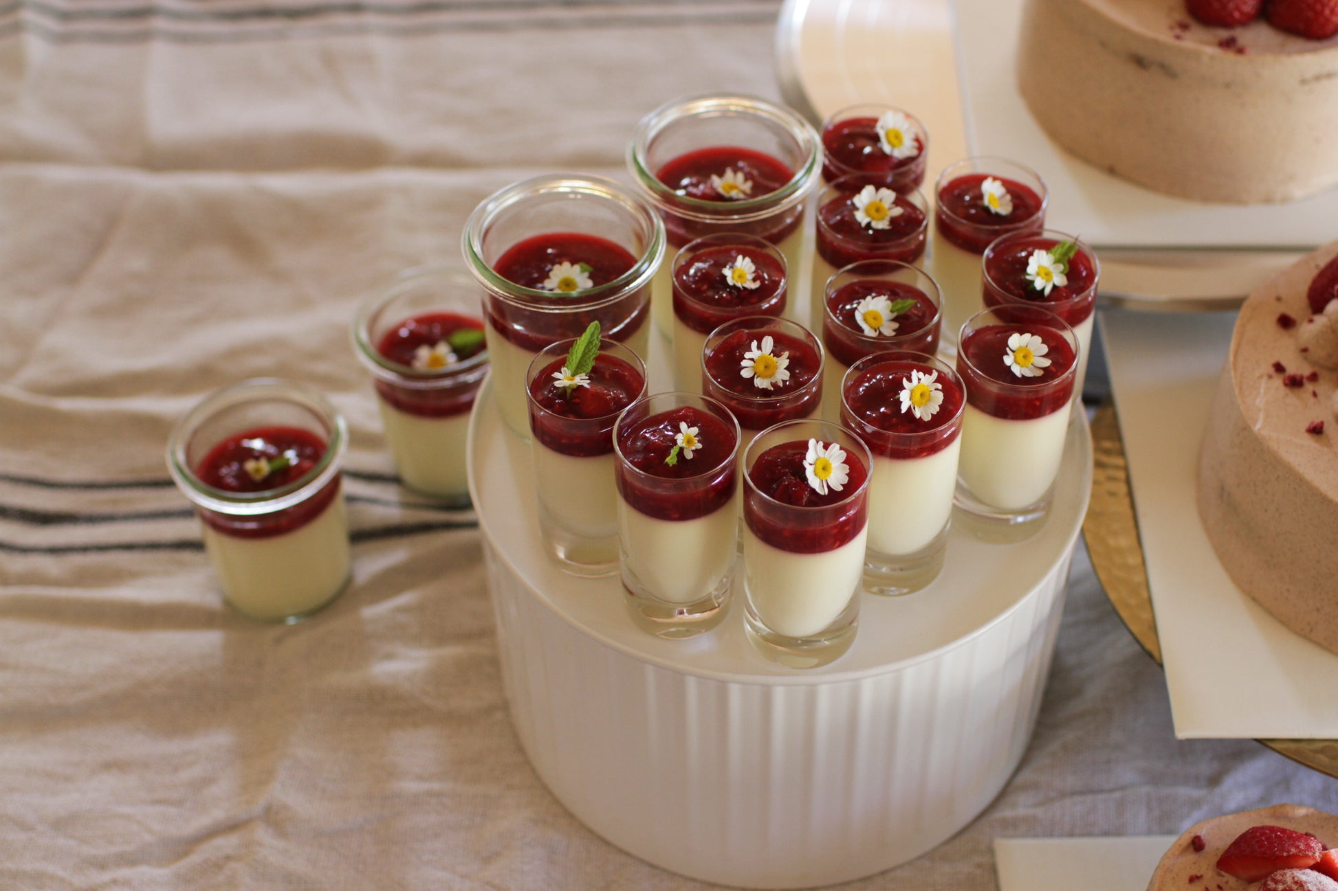 Berry Panna Cotta